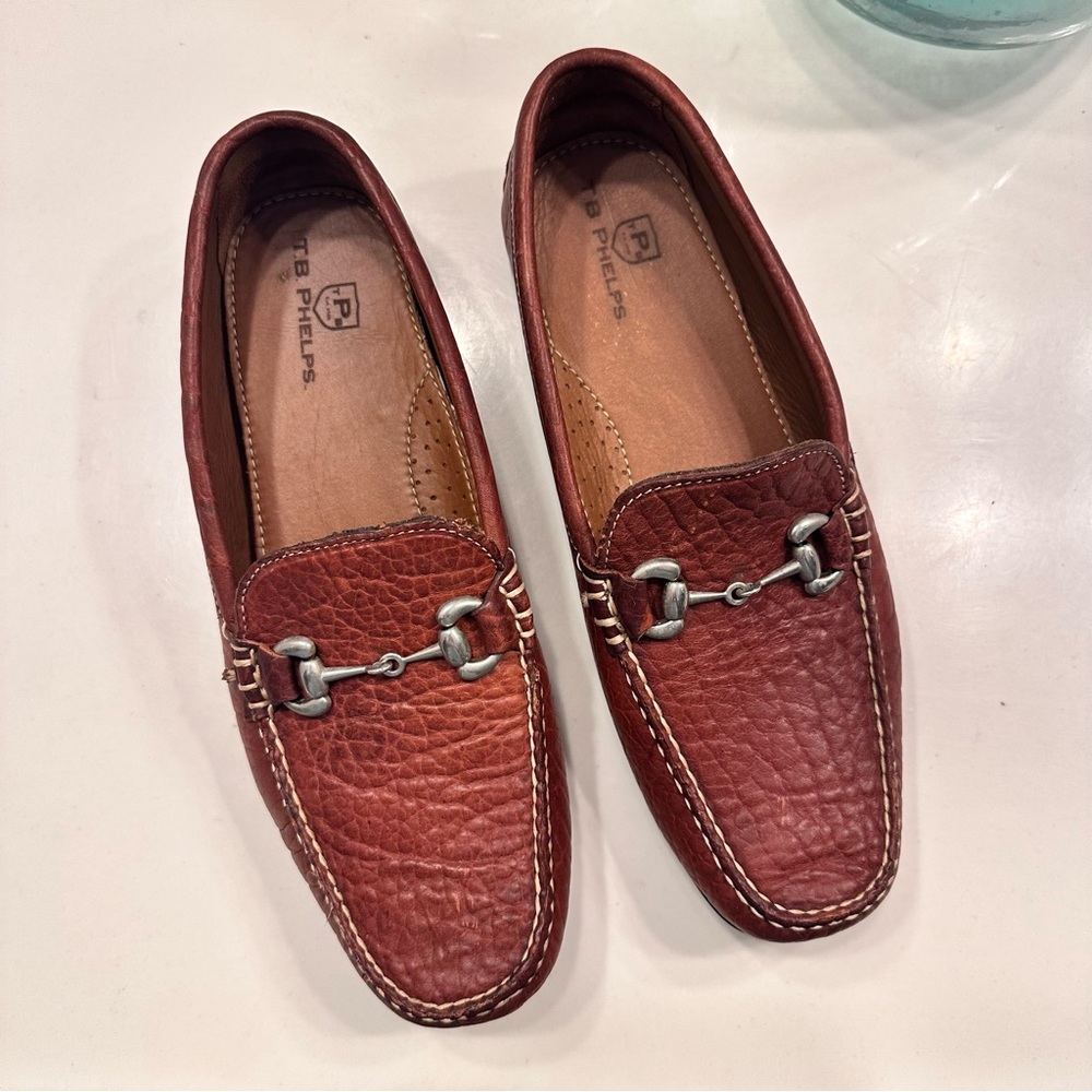 Men's Brown Leather Loafers